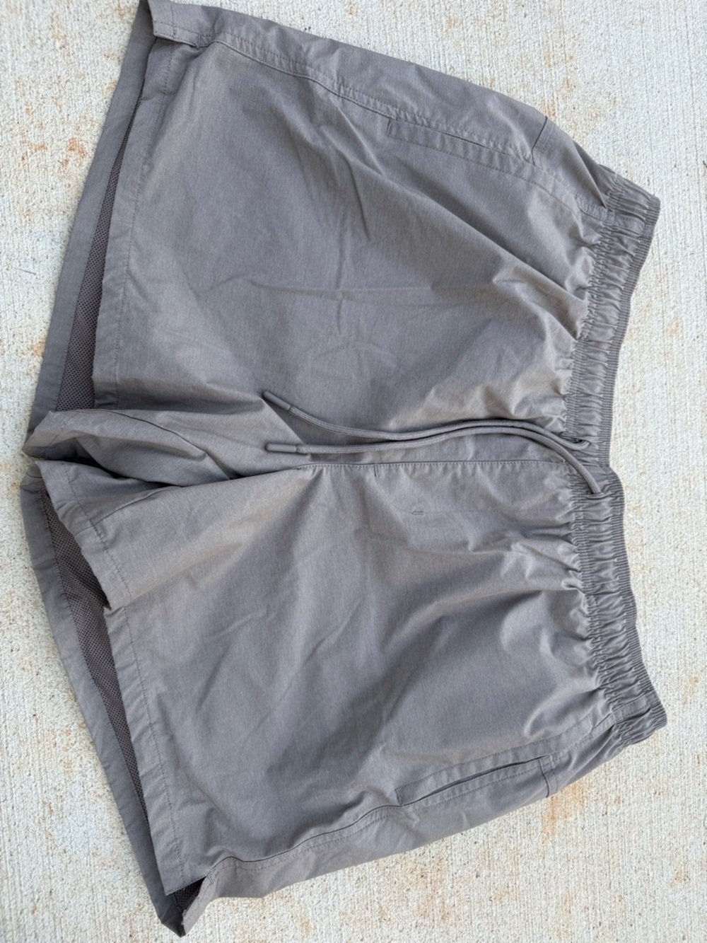 Light Taupe Athletic Shorts